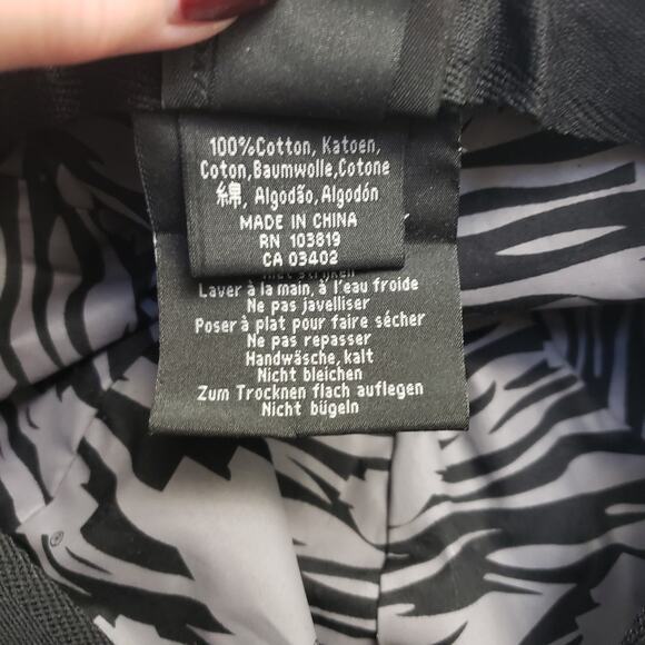 Harley Davidson Newsboy Fitted Cap Women's Black Sz Small - Picture 8 of 9